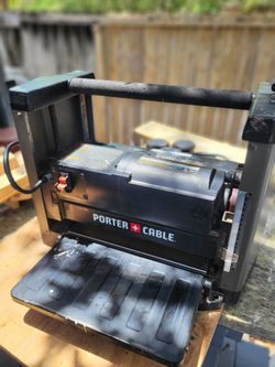 Porter-Cable table top planer in good condition