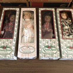 Queen Ann Porcelain Doll Collection