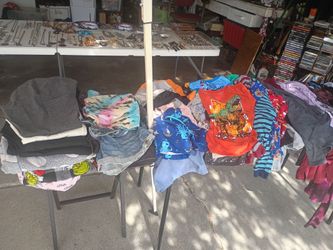 TODAY ONLY ALL WOMEN'S & BOY'S CLOTHING 50¢ EACH