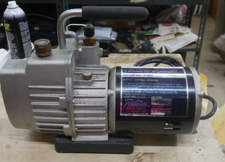Yellow jacket super evac pump 93560 corded pre owned 885619-1