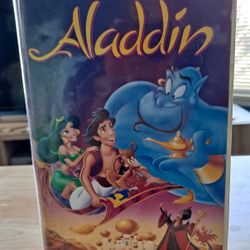 Black Diamond Edition Disney's Aladdin VHS