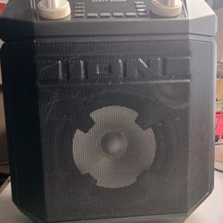 ION Party Speaker. Bluetooth, Radio, Karaoke 