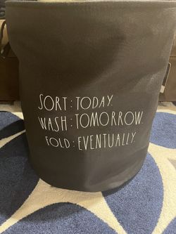 Brand New Rae Dunn Laundry Basket 