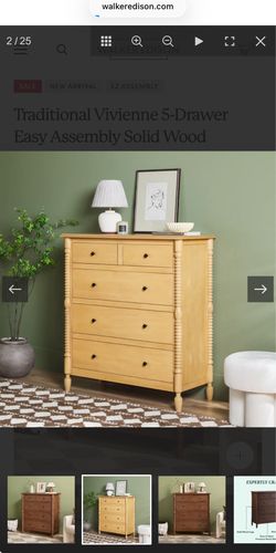 5 drawer dresser, tall dresser