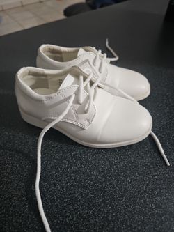 Boy Baptism Shoes (Size 7)