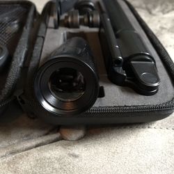 4 Lens cell Phone camera Set.   Fisheye, 4K Wide Lens, Macro, And kaleidoscope