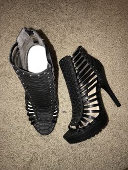 Black heels
