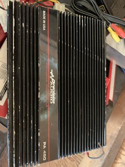 Kenwood and prescience auto amp