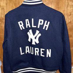 Ralph Lauren New York Yankees Wool Jacket Size m Vintage Polo Nike Yeezy 