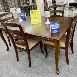 5pc Dinning Table Set $799