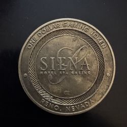 Siena Casino (Reno) $1 Token