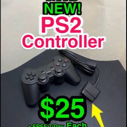 🎮 NEW PlayStation 2 Controller (wired) 🎮