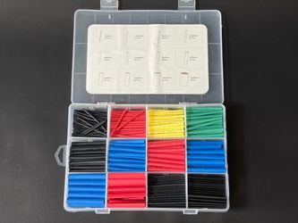 Eventronic 560-Piece Heat Shrink Tubing for Electrical Wire Cable Wrap Insulation