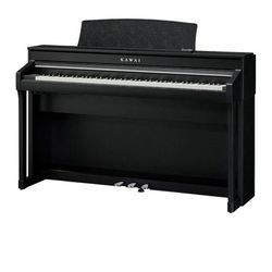 Kawai CA58 Digital Piano.   Like New,  Matte Black, 88 Full Size Wooden Keys.  Bench. 