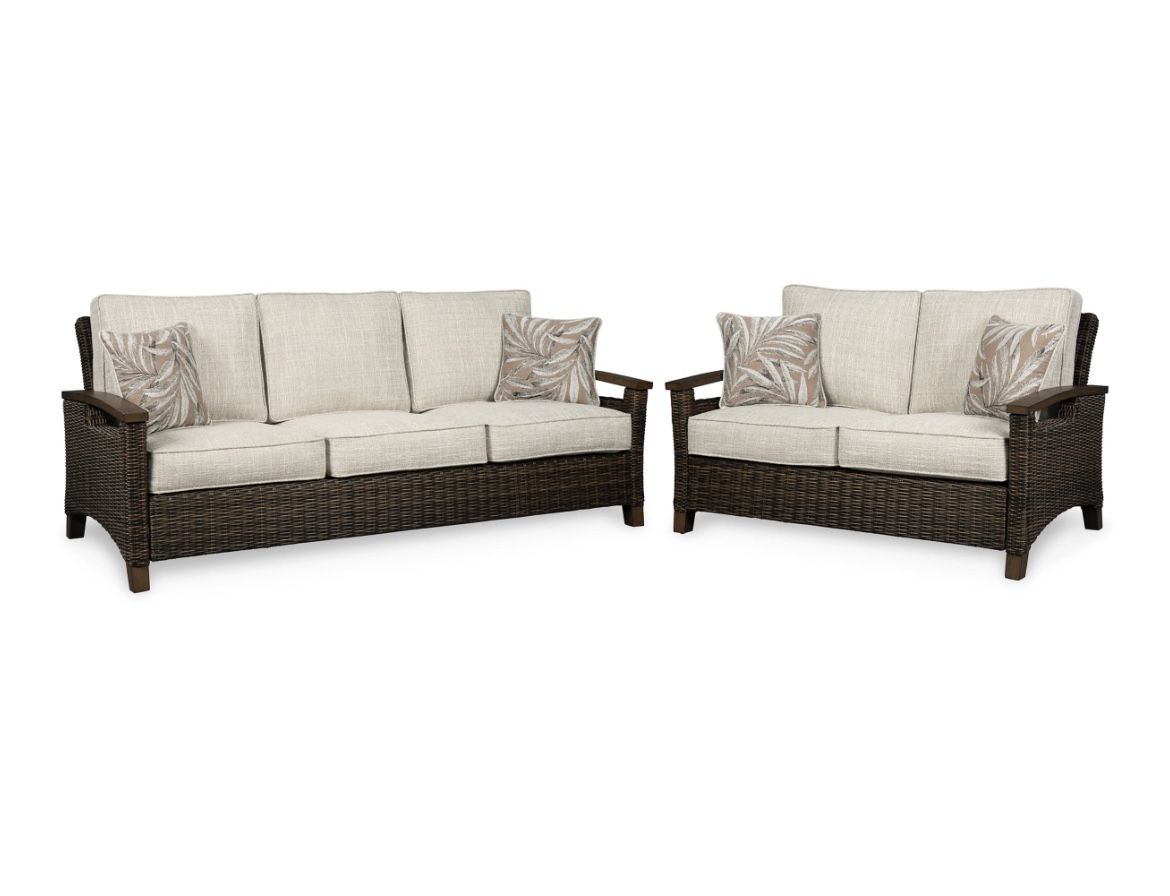 2 Pc Sofa and Loveseat