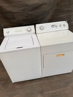 Whirlpool washer and dryer laundry
