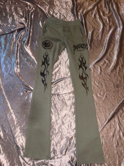 Rock star original olive track pants