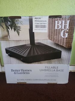 Better Homes And Garden Fillable Umbrella Base