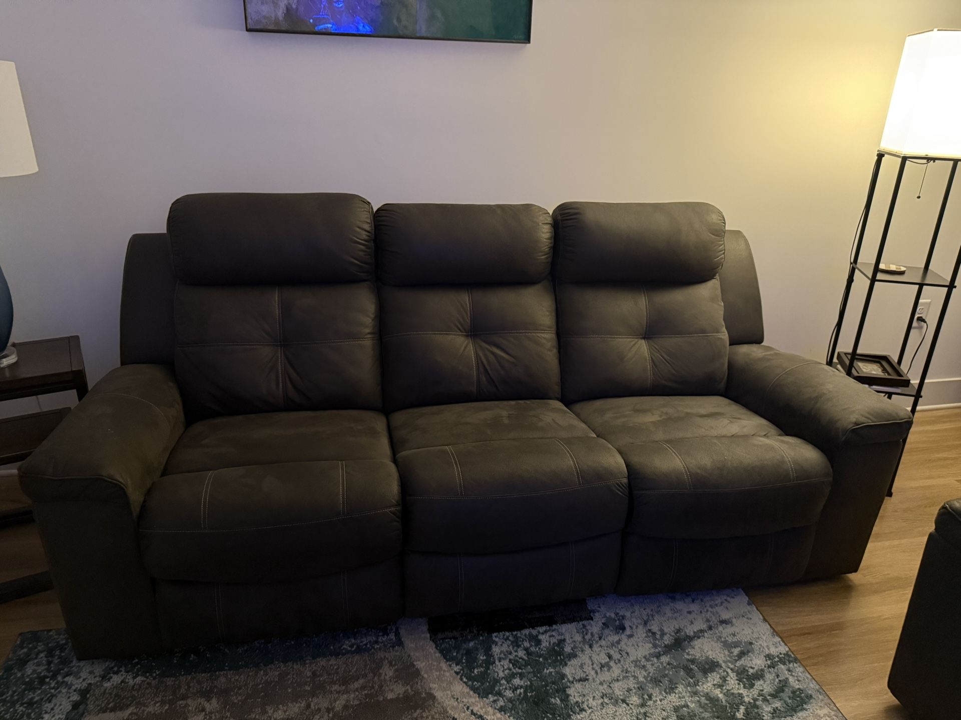 Reclining Sofa & Love Seat