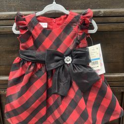 Baby Girl Christmas Dress - 6-9 Months