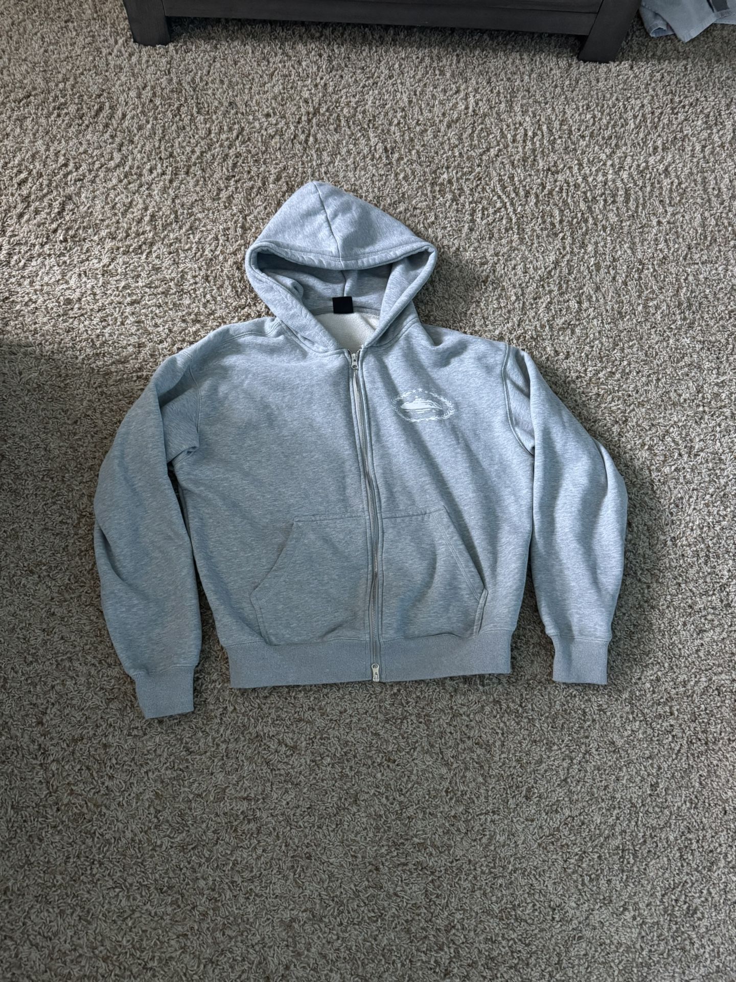 Grey Corteiz Zip Up