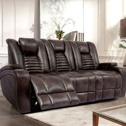 Abrielle - Dual Power Sofa - Dark Brown
By Furniture of America📌In Stock💳Financing Options
