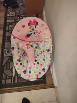 Baby bouncer for a girl