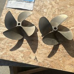 2 Wake Board Boat Propellers 