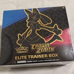 Pokemon Crown Zenith Elite Trainer Box 