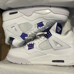 Air Jordan 4 Retro “ Purple Metallic “