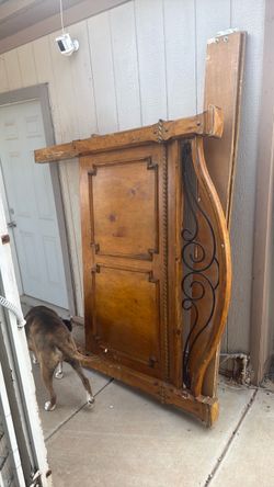 Free bed frame as is pick up only