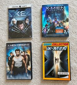 Set of 4 X-Men DVDs !