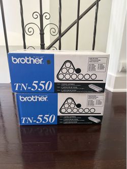 Brand New, Factory Sealed Brother TN-550 Black Toner Genuine OEM Cartridge