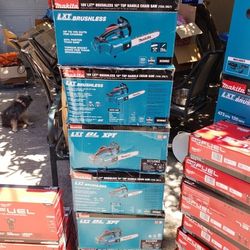 Makita Chainsaw 18volt Each 