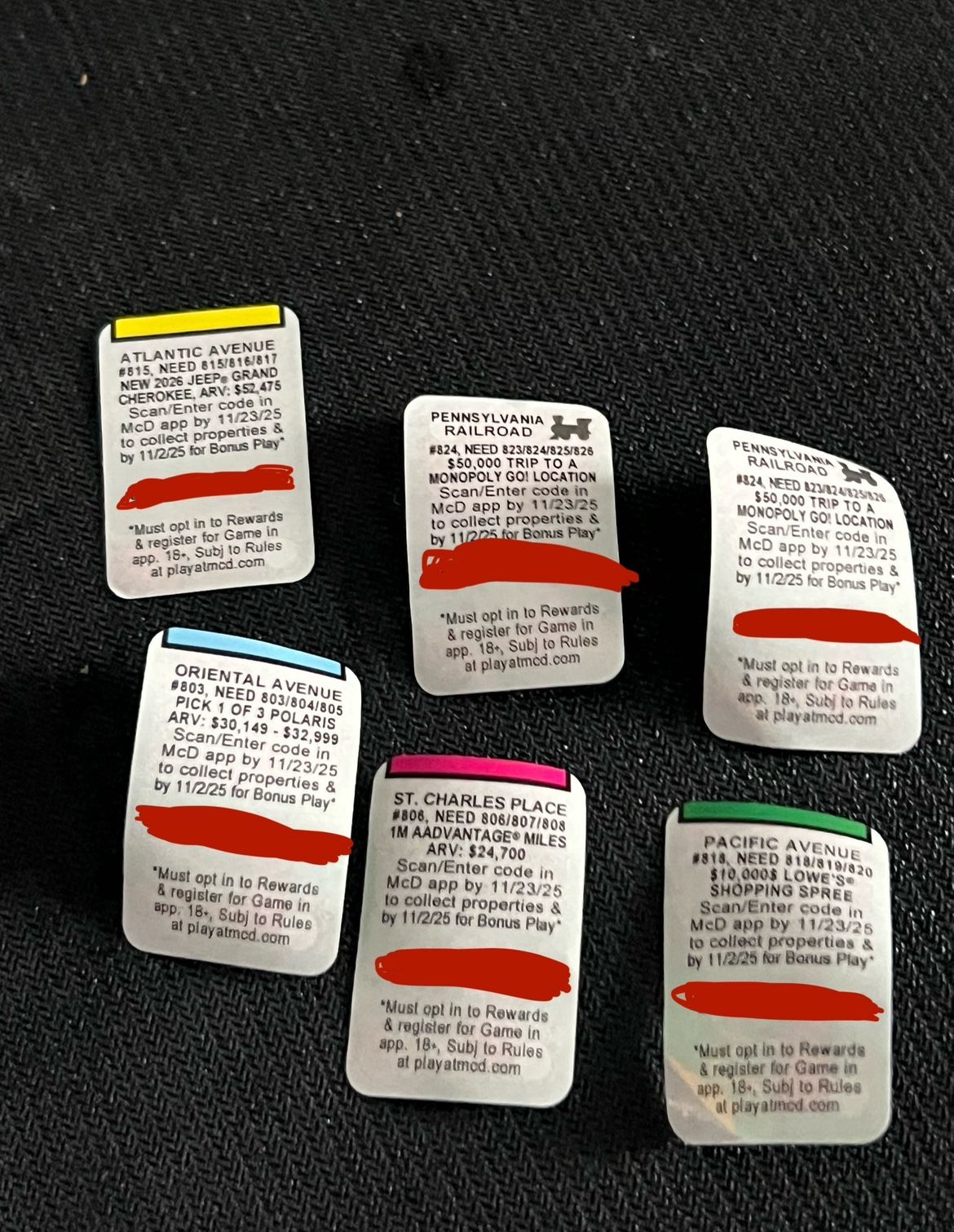 McDonald’s Monopoly