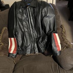 Black Harley Davidson Jacket (leather)