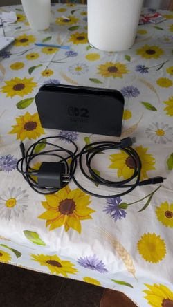 Nintendo Switch 2 Dock, Charger, & HDMI cable