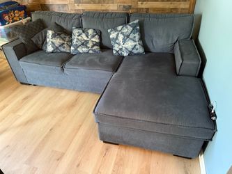 Sleeper Sectional Sofa w/storage