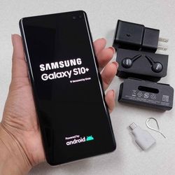 Samsung Galaxy S10+, Factory Unlocked,  Excellent Condition.  Like New 