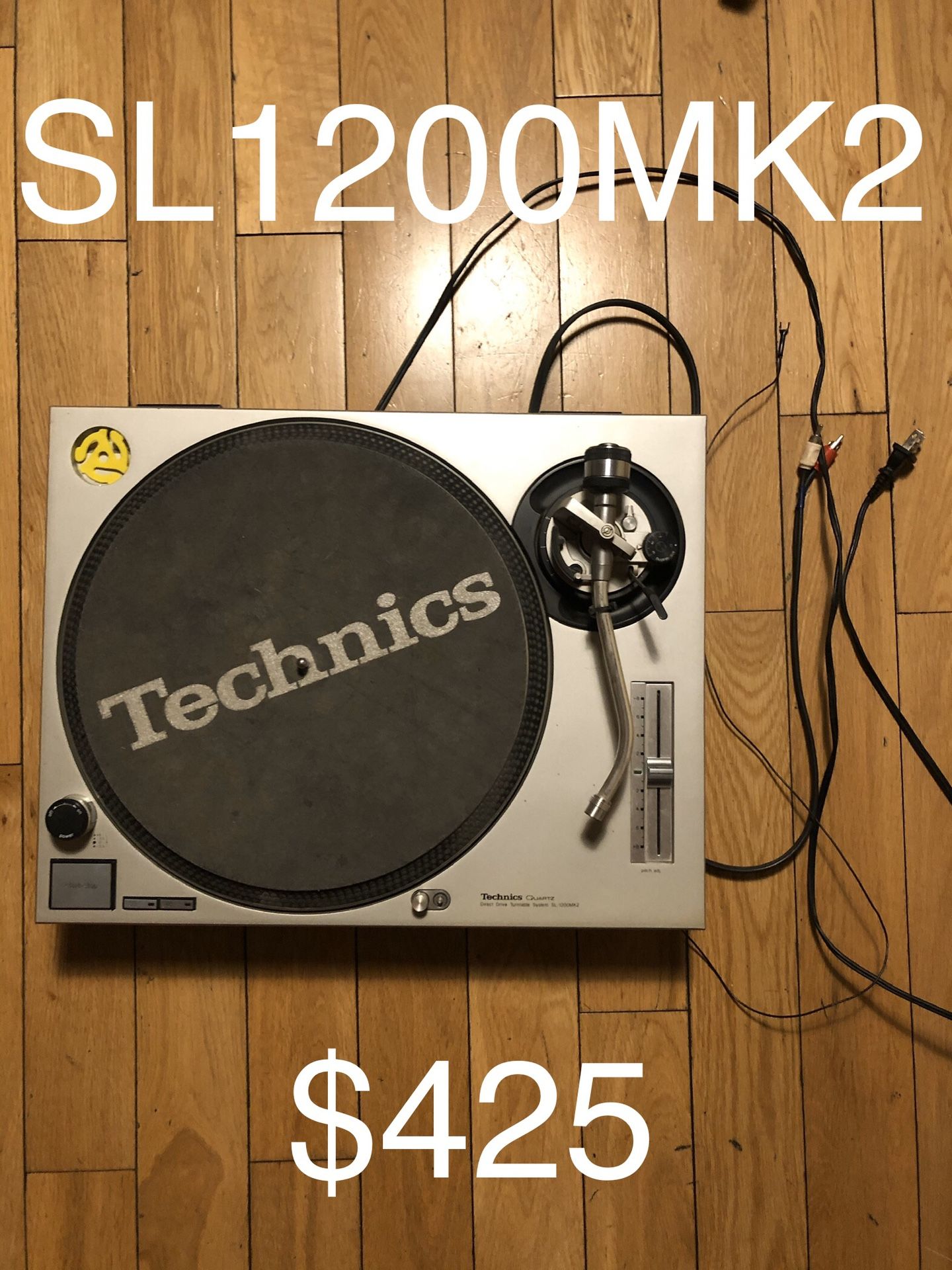 Technics SL1200 MK2 turntable