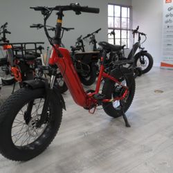 *New* SISIGAD Champ EXT Fat Tire F008 Foldable E-Bike