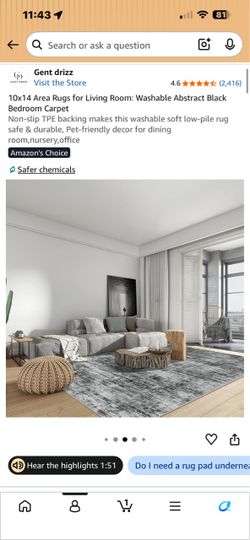 10x14 Area rug