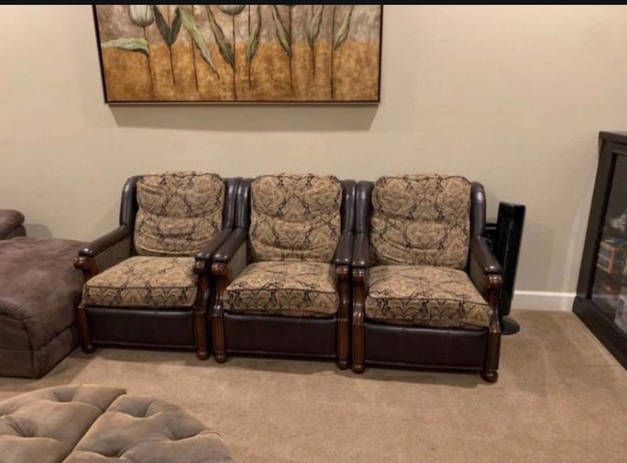 BAER'S FINE FURNITURE "ZERO WALL RECLINERS"