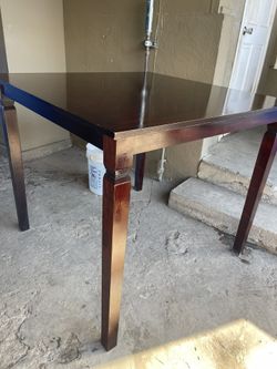 High Table Top Kitchen Table