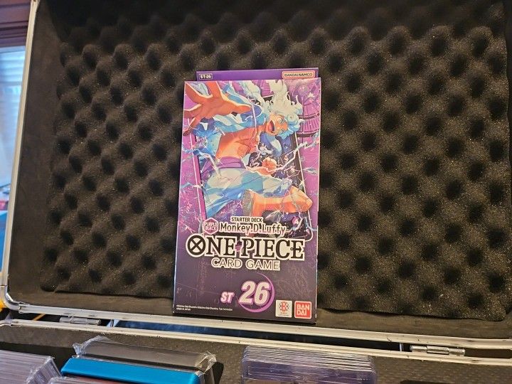 One Piece Card Game Monkey D Luffy Starter Deck Bandai English ST-26 Sealed