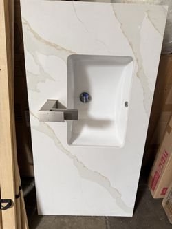 Countertop and Basin 44.5×23inch New