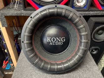 KONG AUDIO 12” Subwoofer – $170 Each