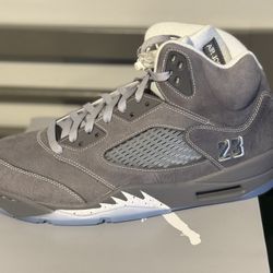 Air Jordan 5 Wolf Grey Size 13