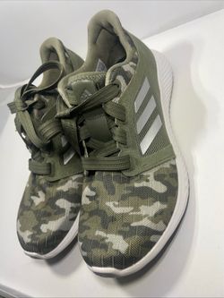 Adidas Men Shoe Pure Boost Size 7M Camo Athletic Running Sneakers
