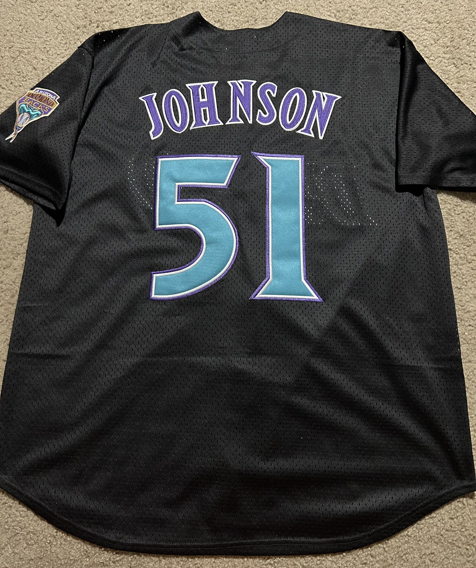 Arizona Diamondbacks Retro ‘Randy Johnson #51’ Baseball Jersey